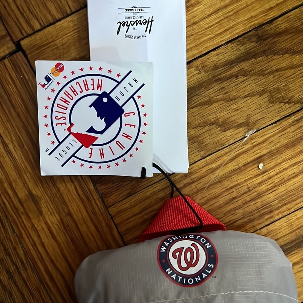 NWT Hershel packable washington nationals backpack - Picture 2 of 5